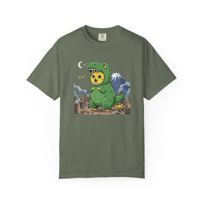 Cat cosplay Godzilla Funny Design Unisex T-Shirt style 1
