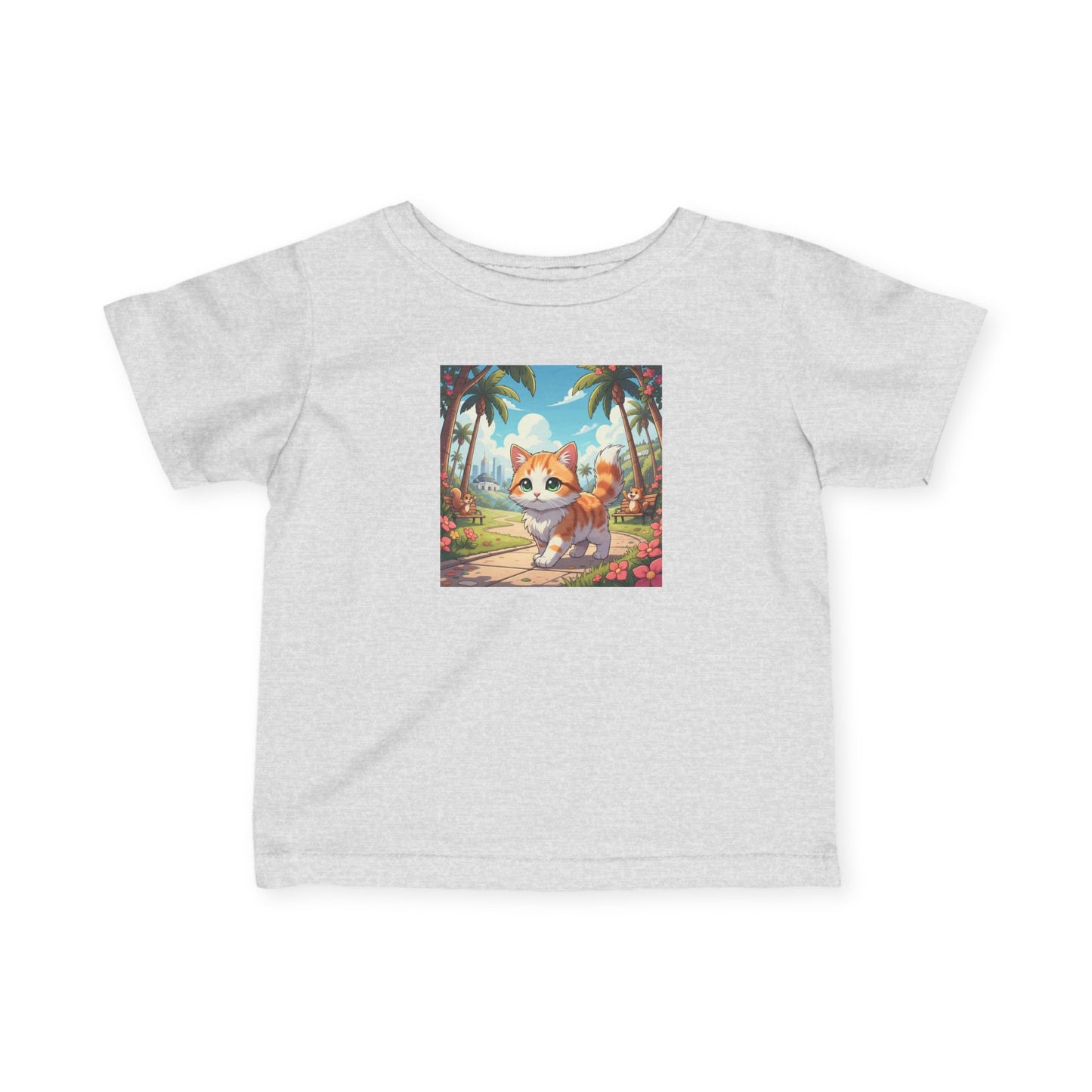 Cute Kitten Infant Baby Fine Jersey T-Shirt style 3