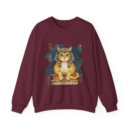 Watercolor Cat painting Unisex Crewneck Sweatshirt style 4