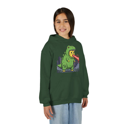 Cat cosplay Godzilla style 4 Unisex Kids Hoodie - Fun & Cozy Heavy Blend Sweatshirt with Cute Design