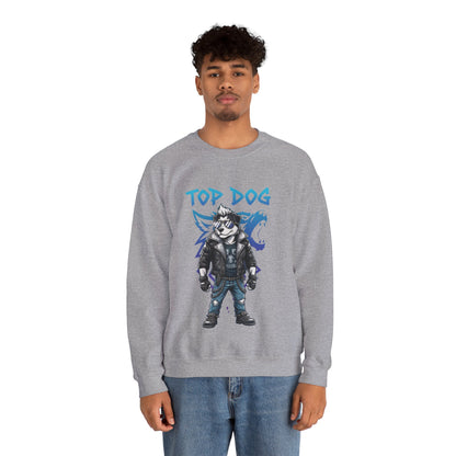 Cool Dog Unisex Heavy Blend Crewneck Sweatshirt style 1
