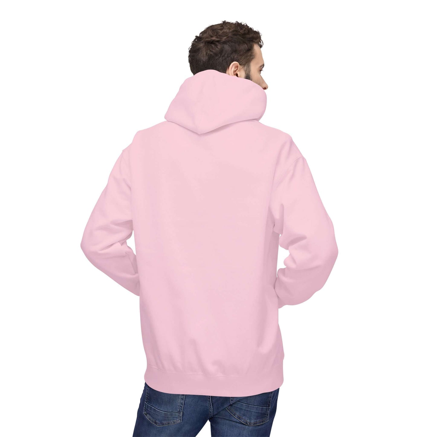 Kitten hiding in Christmas stocking Unisex Fleece Hoodie style 2