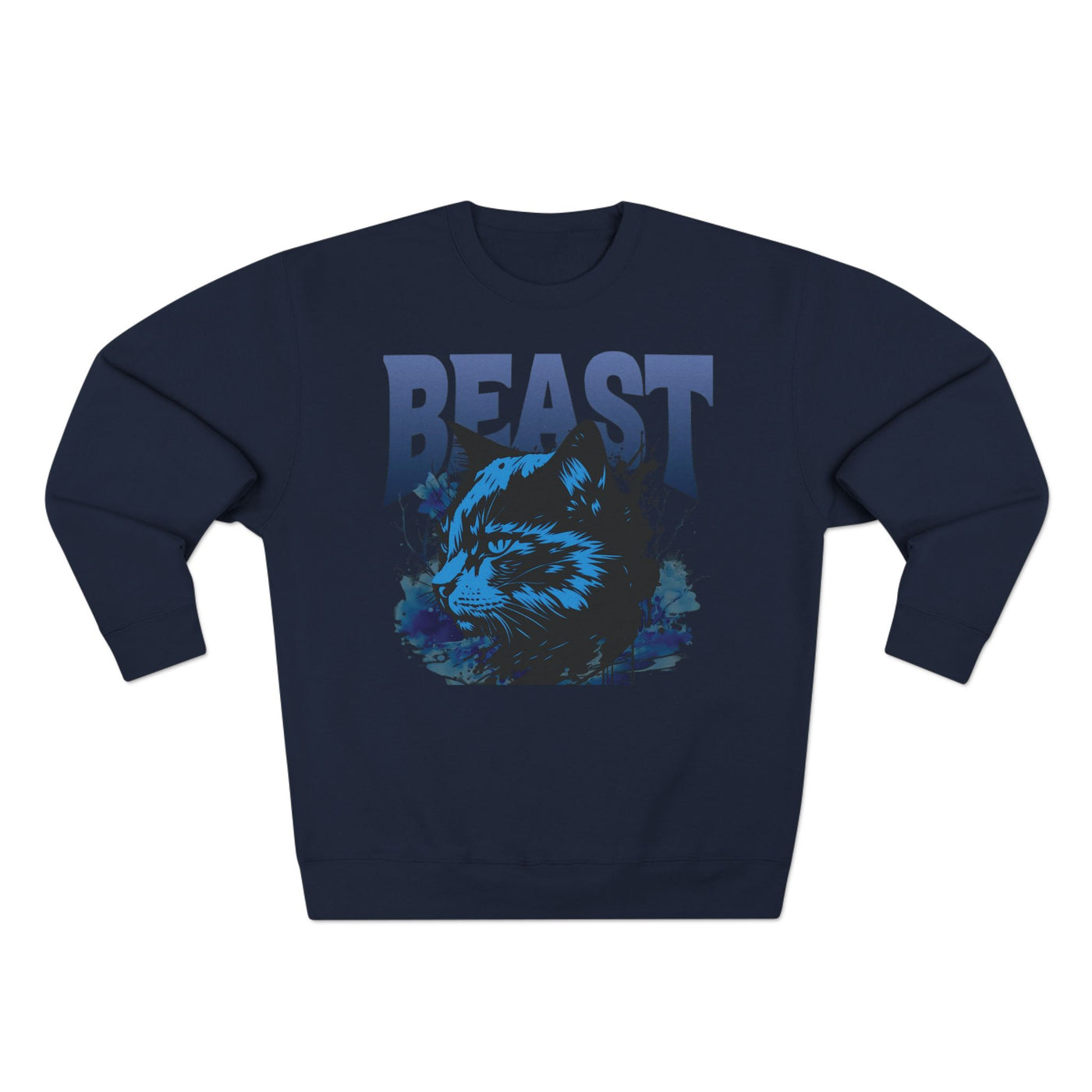 "Beast" Cat Lover style 1 Unisex Crewneck Sweatshirt