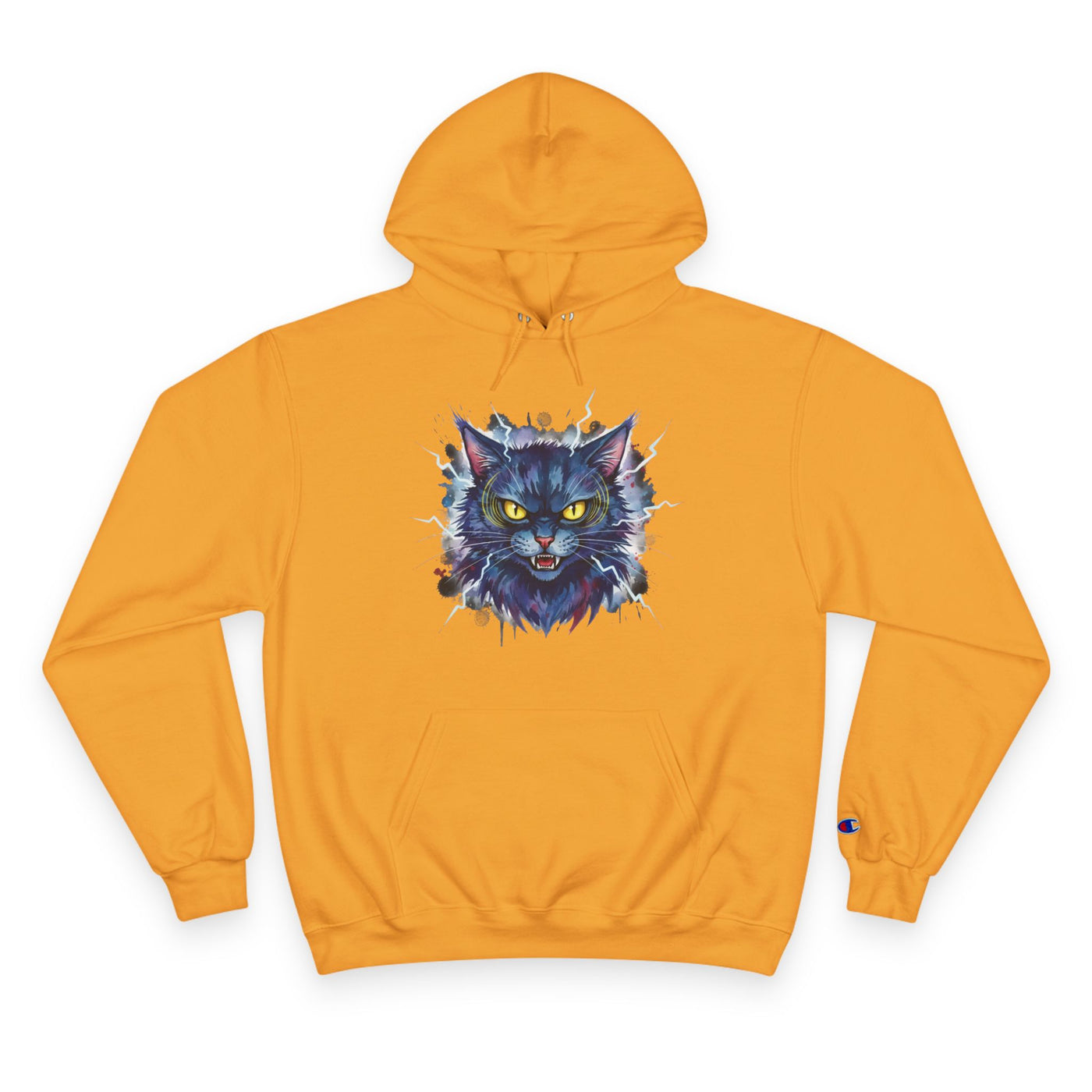 Mad Cat style 4 Men and Women Champion Hoodie