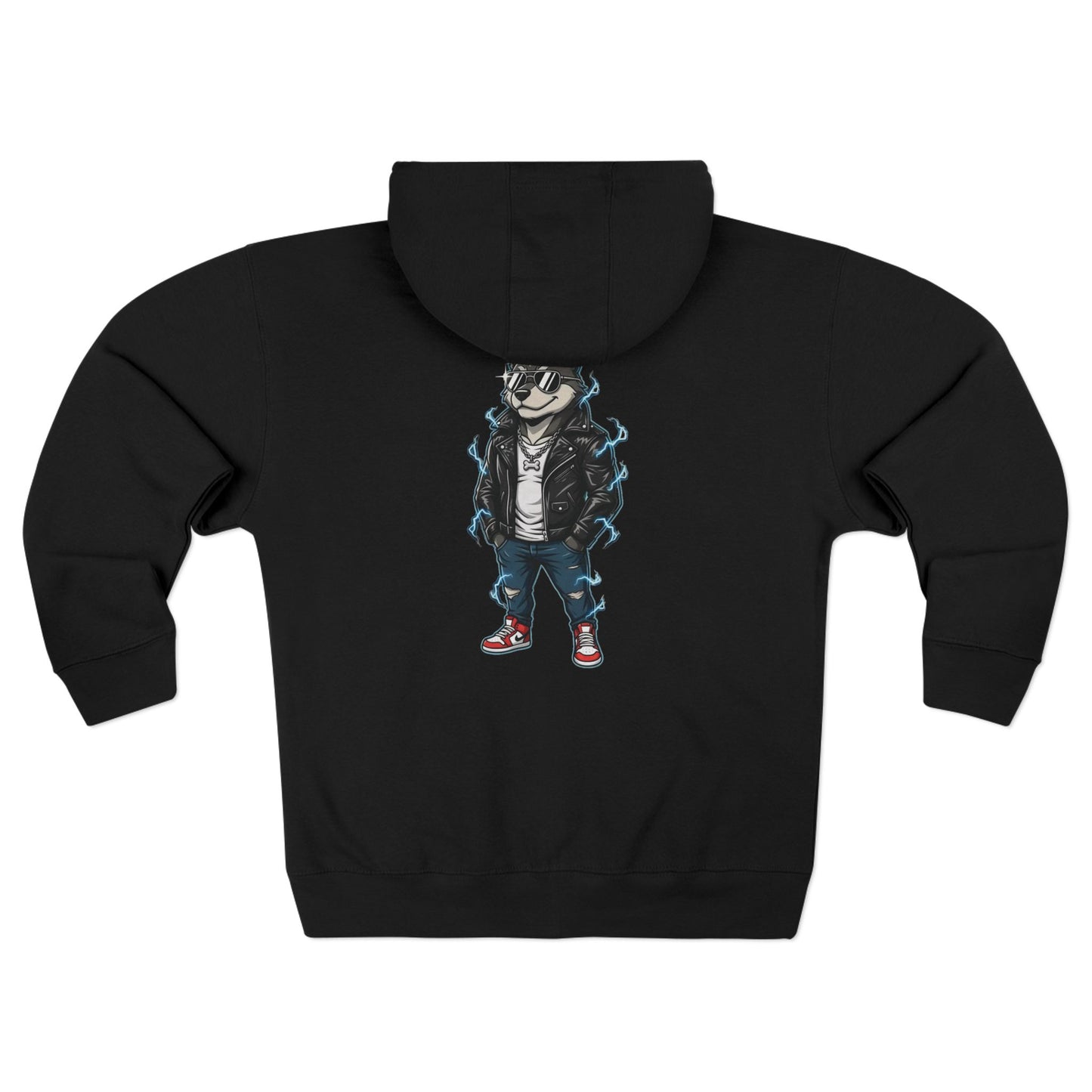Top Dog Streetwear Graphic Unisex Zip Hoodie