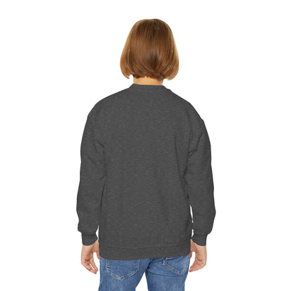 Cool Cat - Cozy Unisex Youth Crewneck Sweatshirt style 2
