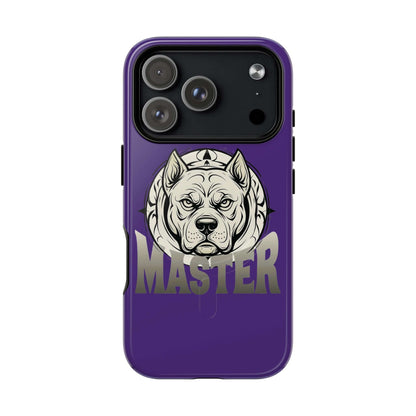 Master Dog Purple Tough Magnetic Protective Case iPhone 17 series