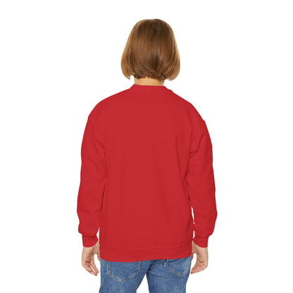 Cool Cat - Cozy Unisex Youth Crewneck Sweatshirt style 2