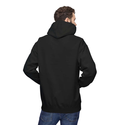 Kitten hiding in Christmas stocking Unisex Fleece Hoodie style 2