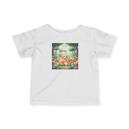 Puppy & Kitten Best Friends Infant Baby T-Shirt style 2