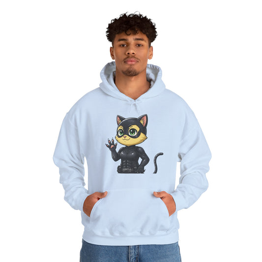 Cat cosplay Cat Woman Funny Design Unisex Hoodie style 2
