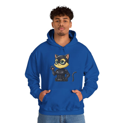 Cat cosplay Cat Woman Funny Design Unisex Hoodie style 2
