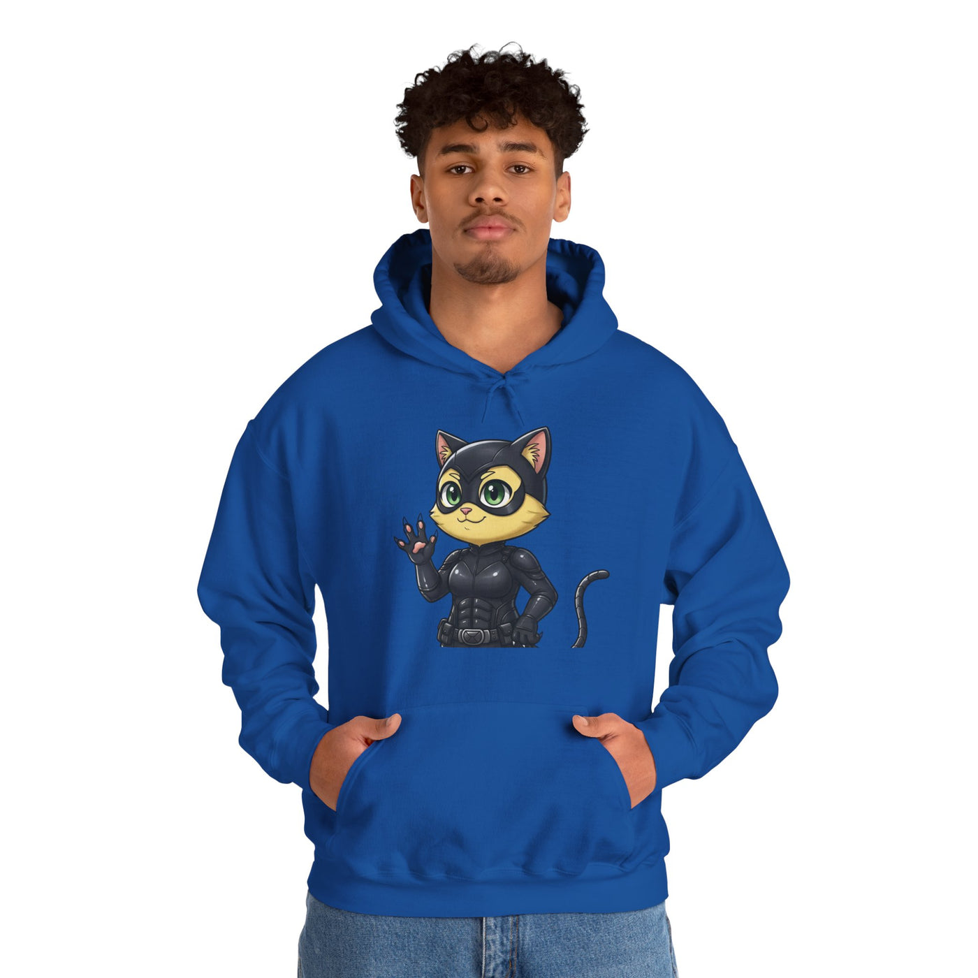 Cat cosplay Cat Woman style 2 Unisex Hoodie - Fun & Playful Design