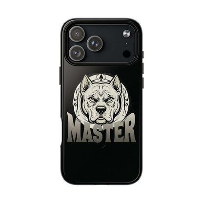 Master Dog Black Tough Magnetic Protective Case iPhone 17 series