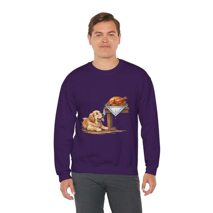 Watercolor Dog painting Unisex Crewneck Sweatshirt style 2
