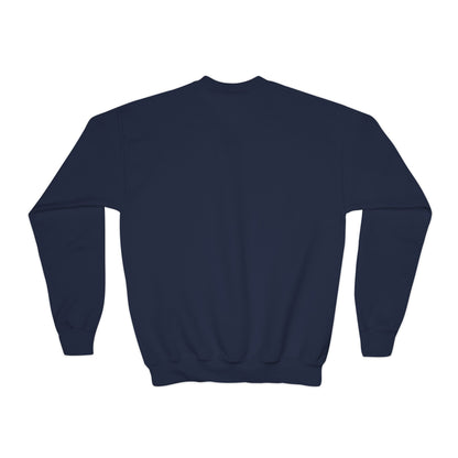 Cool Cat - Cozy Unisex Youth Crewneck Sweatshirt style 2