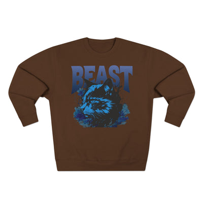 "Beast" Cat Lover style 1 Unisex Crewneck Sweatshirt