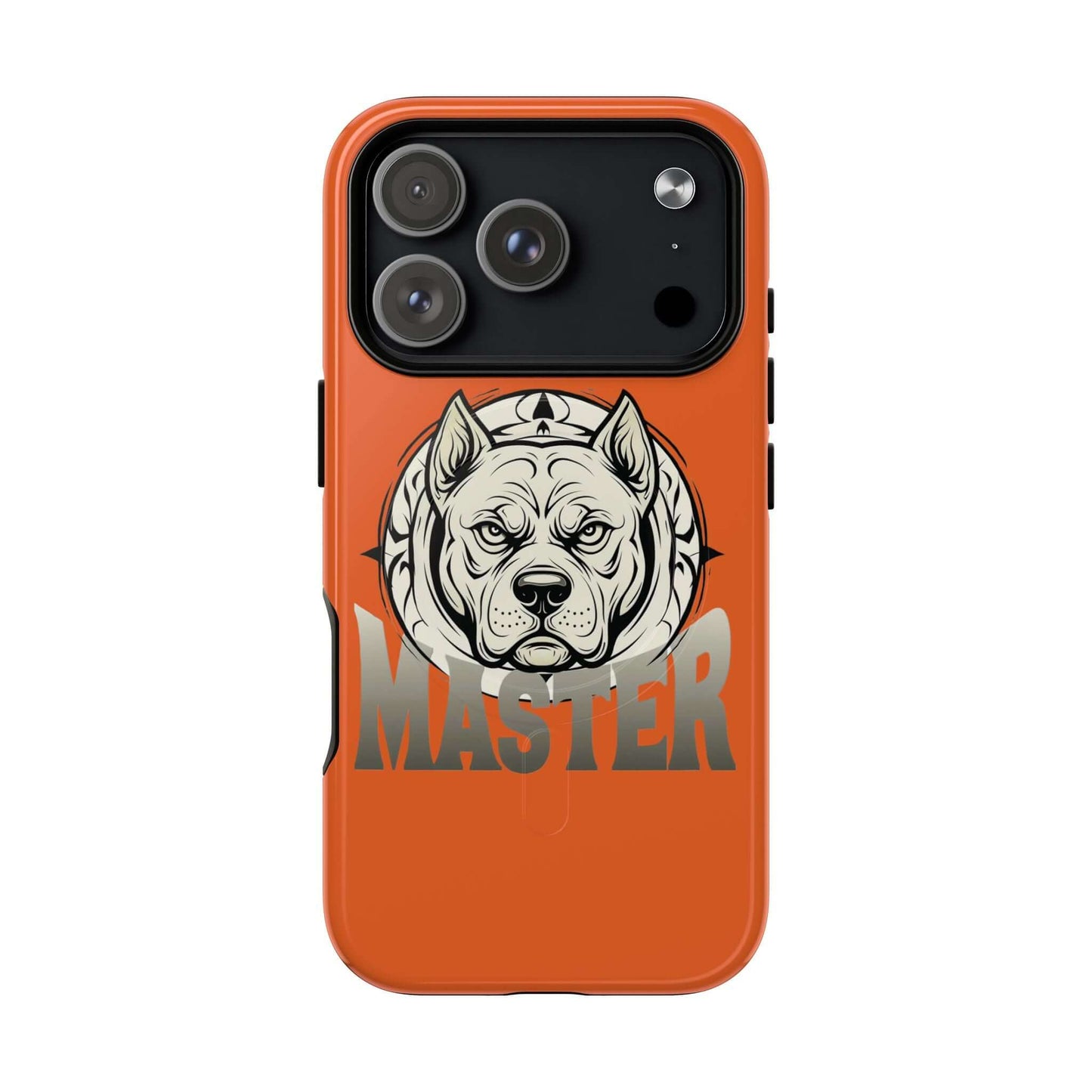 Master Dog Orange Tough Magnetic Protective Case iPhone 17 series