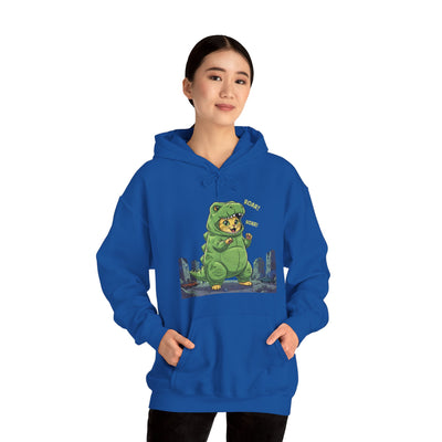 Cat cosplay Godzilla style 2 Unisex Hoodie - Fun & Playful Design