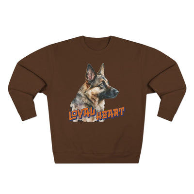 "Loyal Heart" Dog Lover style 2 Unisex Crewneck Sweatshirt