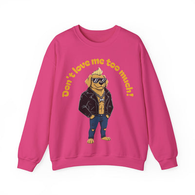 Cool Dog style 2 Unisex Crewneck Sweatshirt | Cozy Gift for Dog Lovers, Casual Wear, Unique Graphic Sweatshirt, Birthday Gift, Everyday Style