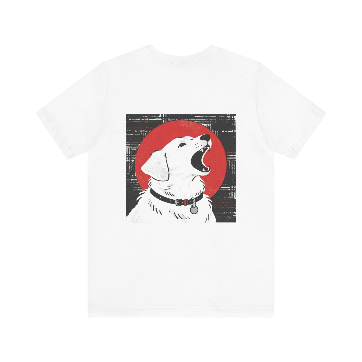 Dog Lover's Unisex Short Sleeve Tee Dog Head style | Pet Enthusiast Shirt, Gift for Dog Lovers, Animal Lovers Apparel, Casual Wear, Fun Dog Graphic T-Shirt