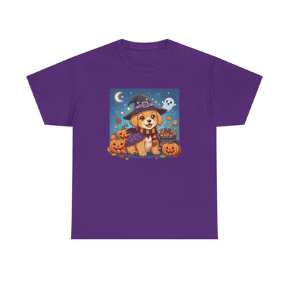 Halloween cute puppy anime style 2 Unisex Tee - Cute Dog T-Shirt for Pet Lovers, Dog Owners, Sports Enthusiasts, Gifts for Animal Lovers, Casual Everyday Wear