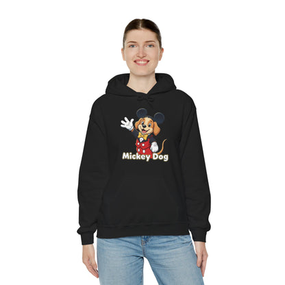 Dog cosplay Mickey Mouse Funny Design Unisex Hoodie style 1