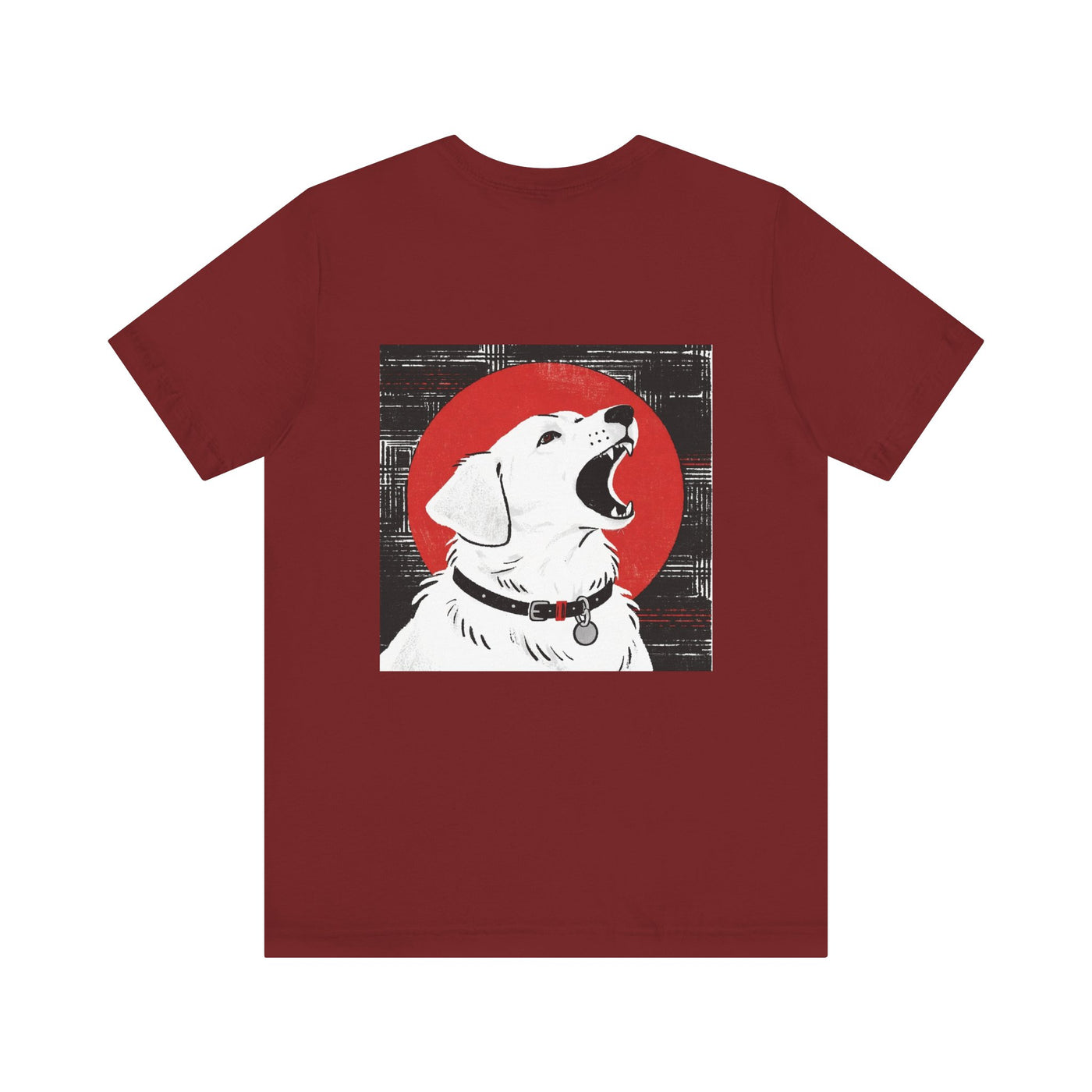 Dog Lover's Unisex Short Sleeve Tee Dog Head style | Pet Enthusiast Shirt, Gift for Dog Lovers, Animal Lovers Apparel, Casual Wear, Fun Dog Graphic T-Shirt