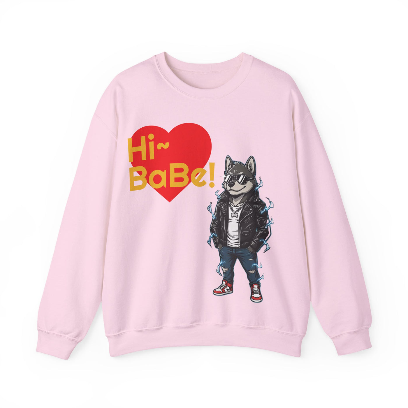 Cool Dog style 3 Unisex Crewneck Sweatshirt | Cozy Gift for Dog Lovers, Casual Wear, Unique Graphic Sweatshirt, Birthday Gift, Everyday Style