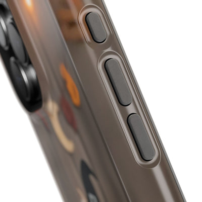 Halloween cute kitten photo style 2 Magnetic Phone Case, Cat Lover Gift, Impact-Resistant iPhone Case, Funny Pet Accessory, Unique Animal Design