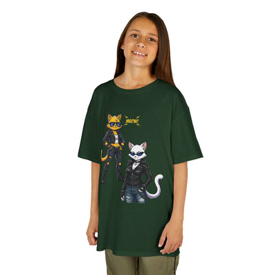 Cool Cat Girls Unisex Kids Heavy Cotton™ Tee