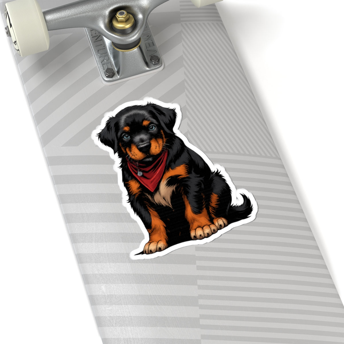 Cute Dog Kiss-Cut Stickers, Rottweiler Vinyl Decals for Pet Lovers, Laptop Stickers, Dog Lover Gifts, Custom Pet Stickers
