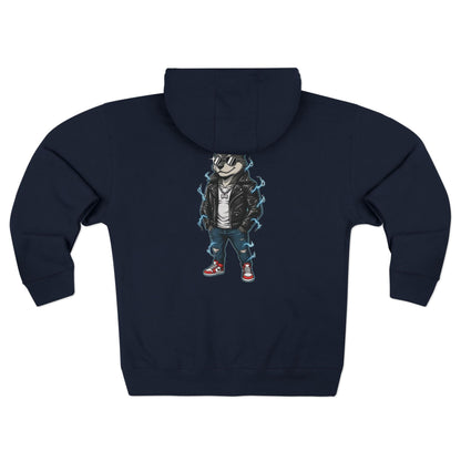 Top Dog Streetwear Graphic Unisex Zip Hoodie