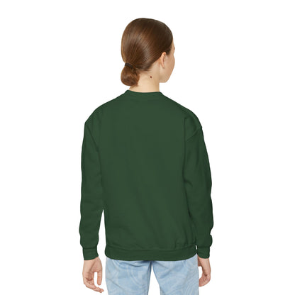 Cool Cat - Cozy Unisex Youth Crewneck Sweatshirt style 2