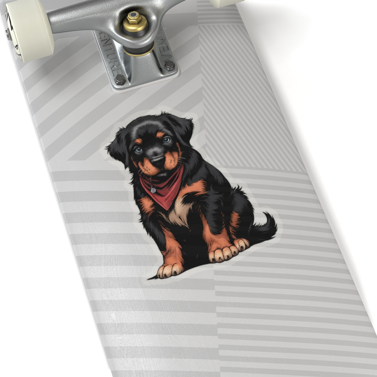 Cute Dog Kiss-Cut Stickers, Rottweiler Vinyl Decals for Pet Lovers, Laptop Stickers, Dog Lover Gifts, Custom Pet Stickers