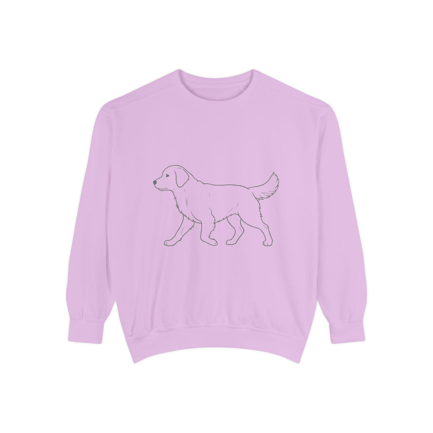 Walking Dog Shadow style 1 Cozy Graphic Unisex Crewneck Sweatshirt