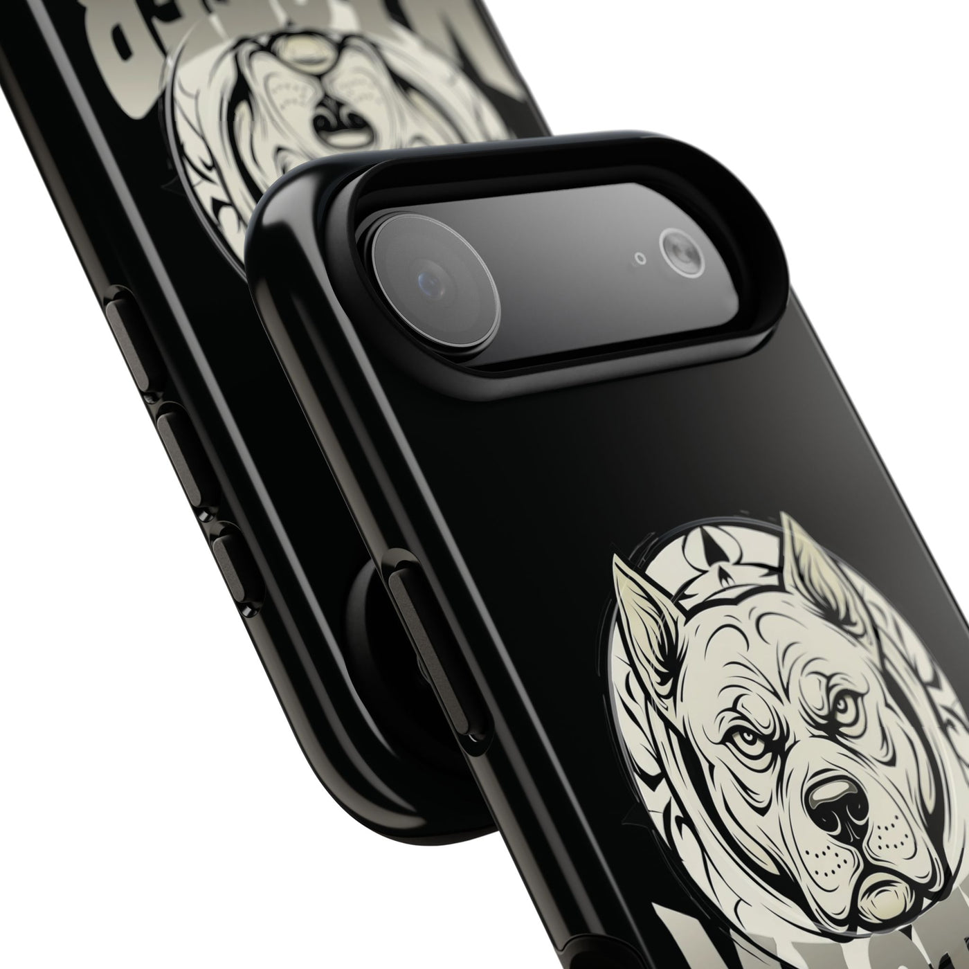 Master Dog Black Tough Magnetic iPhone 17 / 17 Air / Pro / Pro Max Protective Case support MagSafe