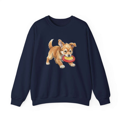 Watercolor Dog painting Unisex Crewneck Sweatshirt style 5