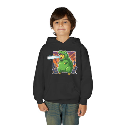 Cat cosplay Godzilla Unisex Kids Hoodie style 3