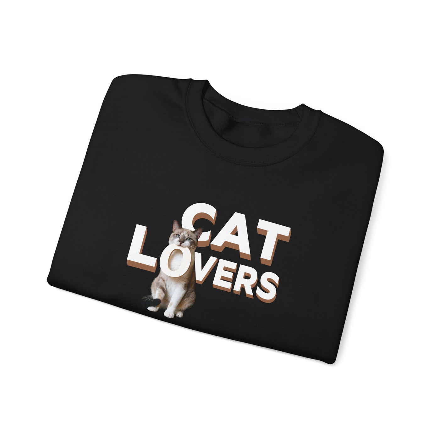 Cat Lovers Cute Kitten Unisex Crewneck Sweatshirt