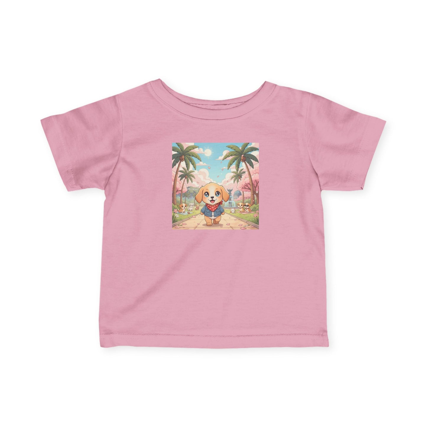 Cute Puppy Infant Baby Fine Jersey T-Shirt style 3