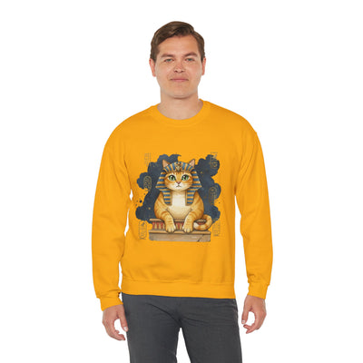 Watercolor painting style 9 Men & Women Cute Cat Pile Crewneck Sweatshirt