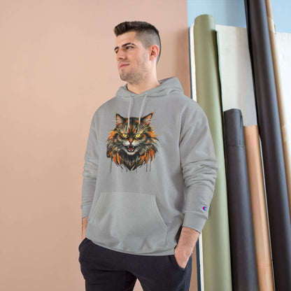 Mad Cat Men and Women Champion Hoodie style 1