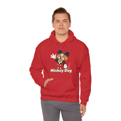 Dog cosplay Mickey Mouse Funny Design Unisex Hoodie style 1