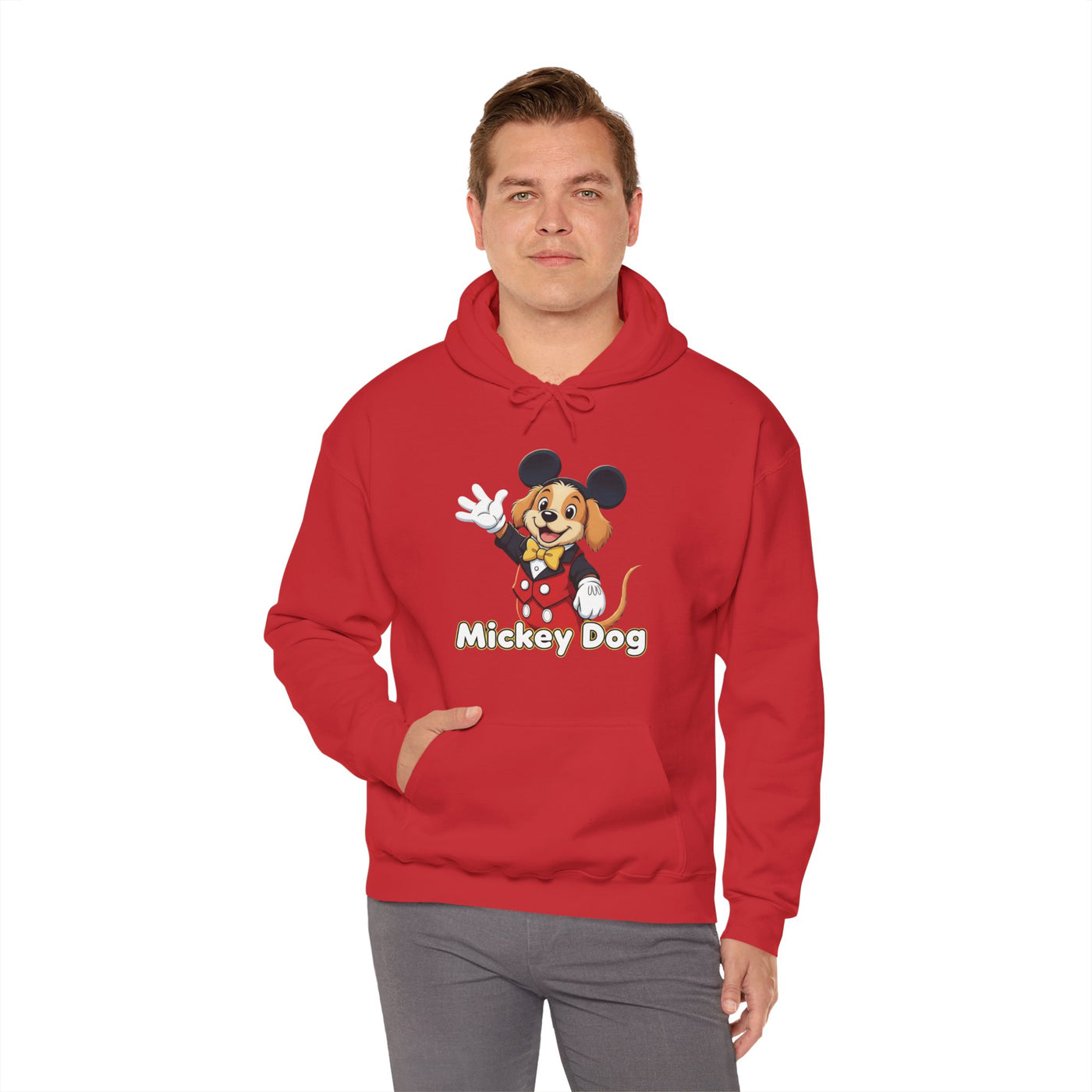 Dog cosplay Mickey Mouse style 1 Unisex Hoodie - Fun & Playful Design