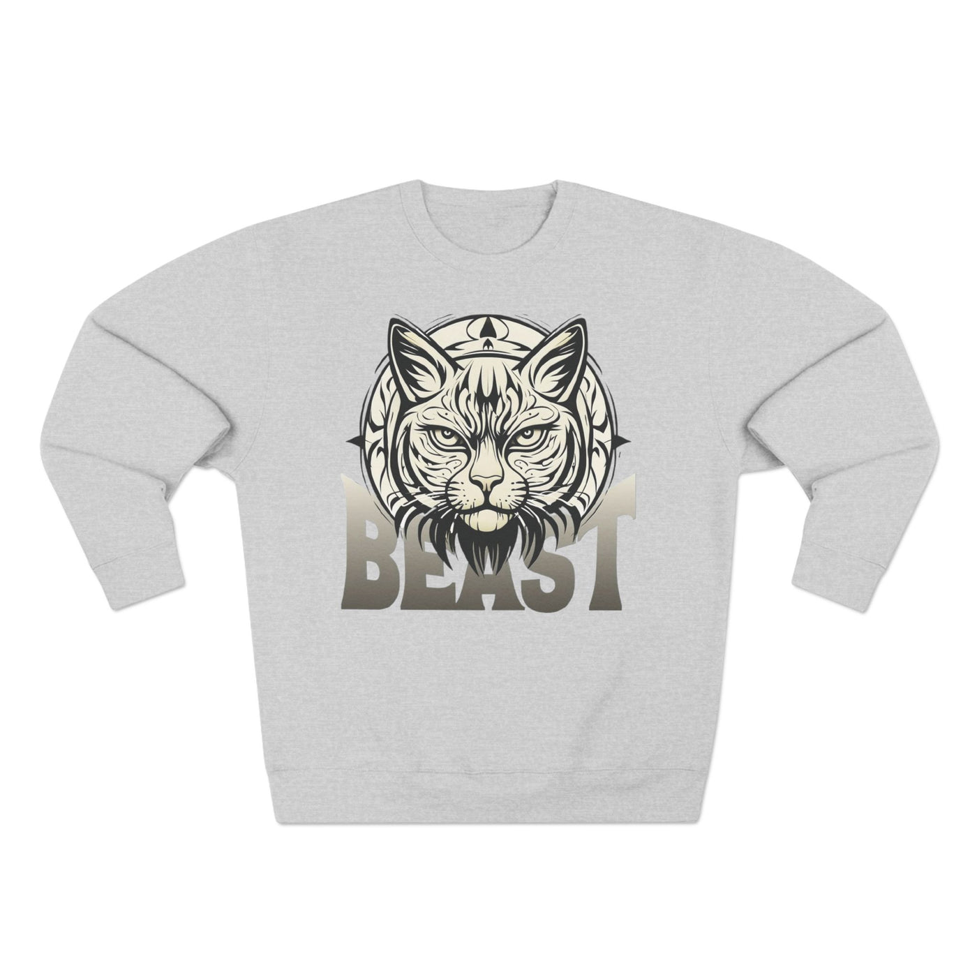 "Beast" Cat Lover style 2 Unisex Crewneck Sweatshirt