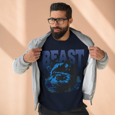 "Beast" Cat Lover style 1 Unisex Crewneck Sweatshirt
