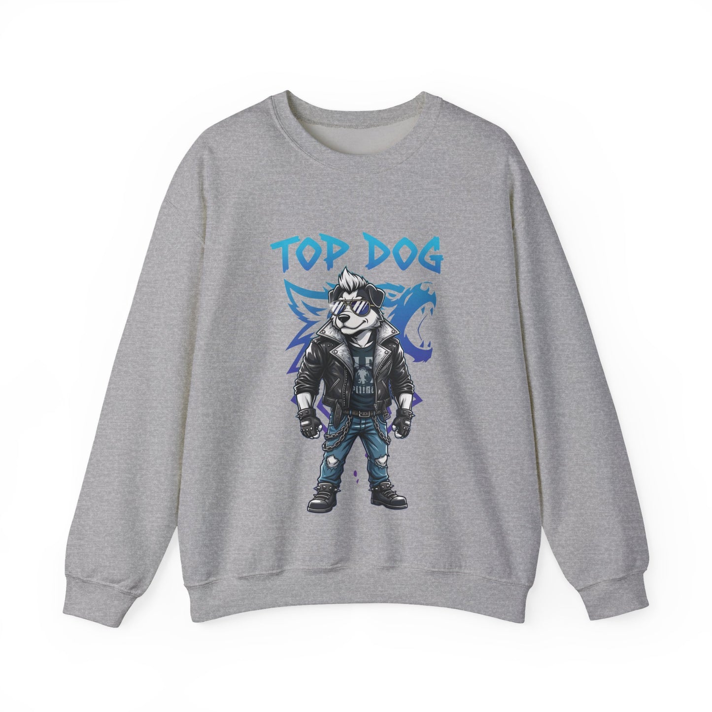 Cool Dog Unisex Heavy Blend Crewneck Sweatshirt style 1
