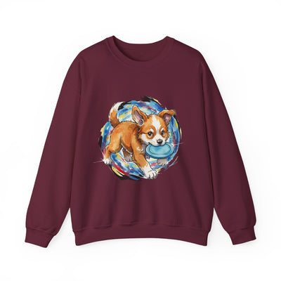 Watercolor painting style 7 Men & Women Cute Cat Pile Crewneck Sweatshirt